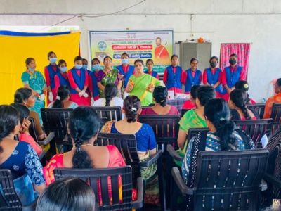 JET Building Base Camp in Mancherial