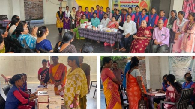 Women’s Health Awareness Camp at Mancherial JET Building Base Camp