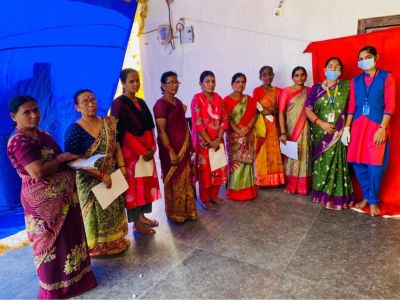 Women’s Health Awareness Camp at Mancherial JET Building