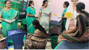 Women’s Health Camp at Balaji Nagar, Vizianagaram