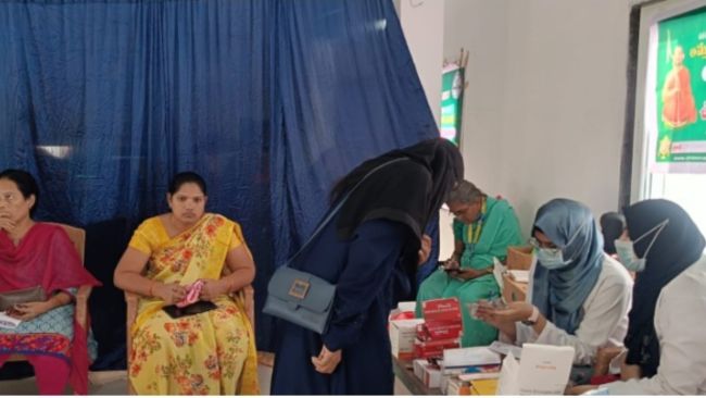 Mahila Arogya Vikas – Women’s Health Base Camp Conducted at Andal Bhavan, Karimnagar