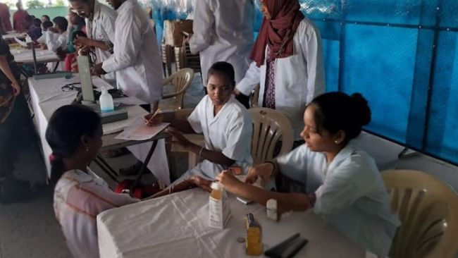 Women’s Health Camp Successfully Held at Manakondur Village