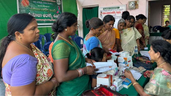 Free Women’s Health Awareness and Screening Camp at Deshapatrunipalem Mahila Arogya Vikas Vizag