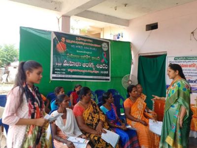 Mahila Arogya Vikas Vizag camp